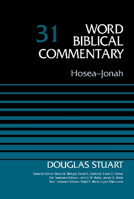 Book cover for Hosea-Jonah, Volume 31