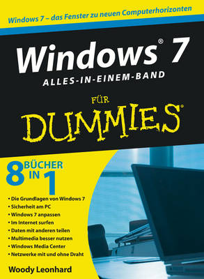 Cover of Windows 7 Fur Dummies, Alles-in-einem-band