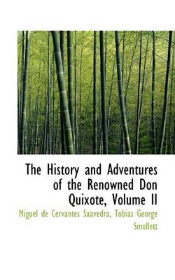 Book cover for The History and Adventures of the Renowned Don Quixote, Volume II