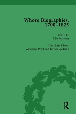 Book cover for Whore Biographies, 1700-1825, Part II vol 7