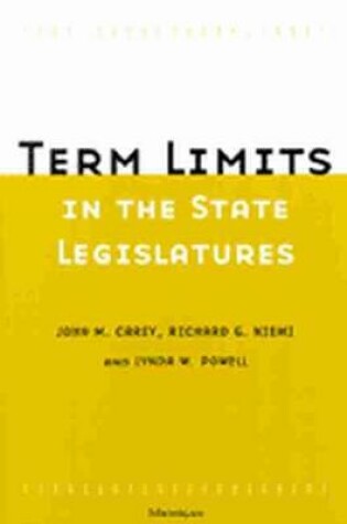 Cover of Term Limits in State Legislatures