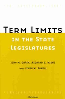 Book cover for Term Limits in State Legislatures
