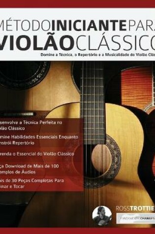 Cover of Método Iniciante Para Violão Clássico