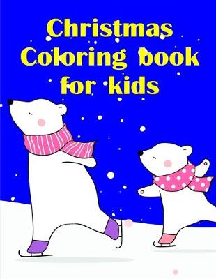 Book cover for Christmas Coloring book for kids