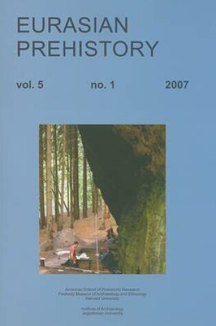 Cover of Eurasian Prehistory 5