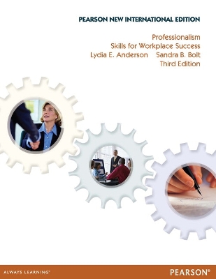 Book cover for Professionalism: Pearson New International Edition