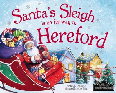 Book cover for Santa's Sleigh is on it's Way to Hereford