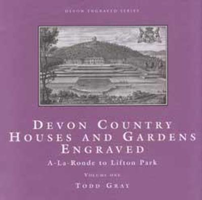 Book cover for Devon Country Houses and Gardens Engraved