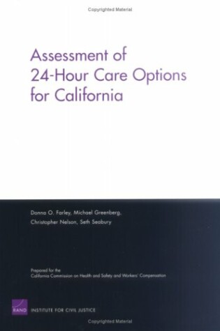 Cover of Assessment of 24-hour Care Options for California