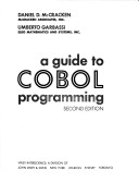 Book cover for A Guide to Cobol Programming