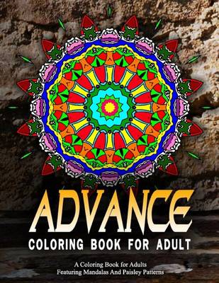 Book cover for ADVANCED COLORING BOOKS FOR ADULTS - Vol.19