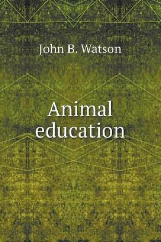 Cover of Animal education