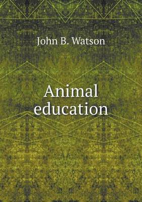 Book cover for Animal education