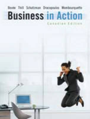 Book cover for Business In Action, Canadian Edition