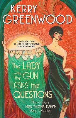 Book cover for The Lady with the Gun Asks the Questions