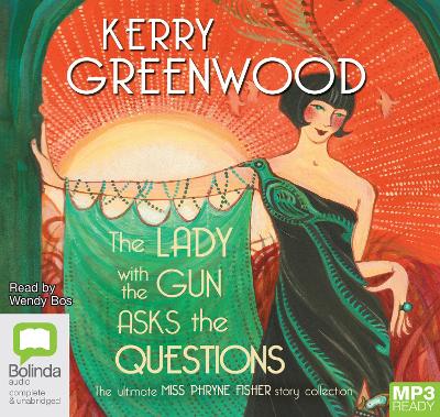 Book cover for The Lady with the Gun Asks the Questions