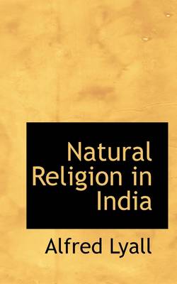 Book cover for Natural Religion in India