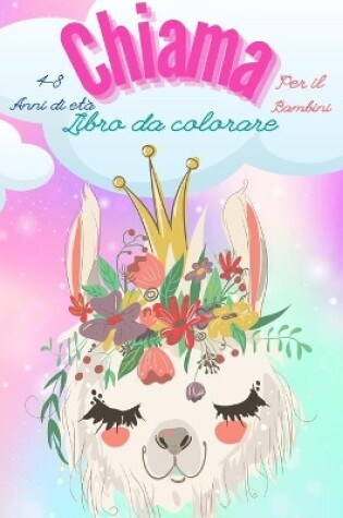 Cover of Llama libro da colorare per bambini