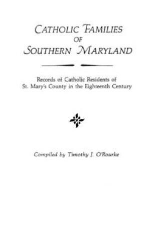 Cover of Catholic Families of Southern Maryland