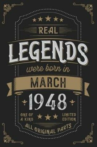 Cover of Real Legendes were born in March 1948