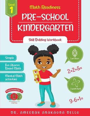 Book cover for Math Readiness PRE-SCHOOL KINDERGARTEN