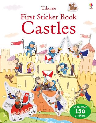 Book cover for First Sticker Book Castles