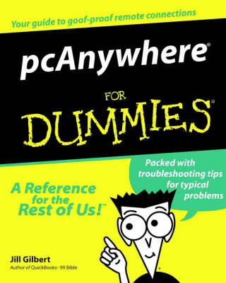 Book cover for pcAnywhere For Dummies