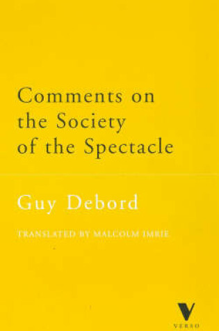 Cover of Comments on the Society of the Spectacle