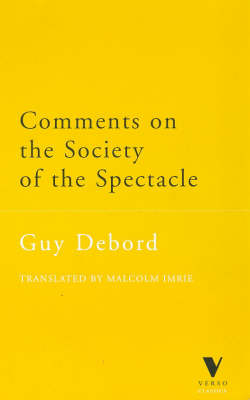 Book cover for Comments on the Society of the Spectacle