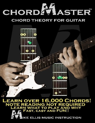 Book cover for Chordmaster Chord Theory for Guitar