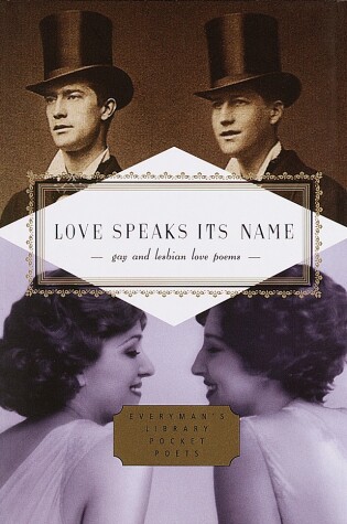 Cover of Love Speaks Its Name