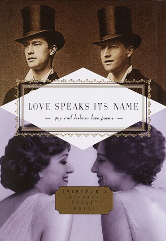 Book cover for Love Speaks Its Name