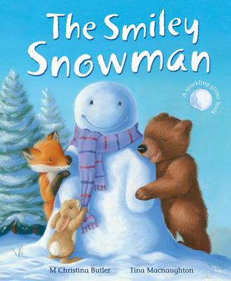 Book cover for The Smiley Snowman