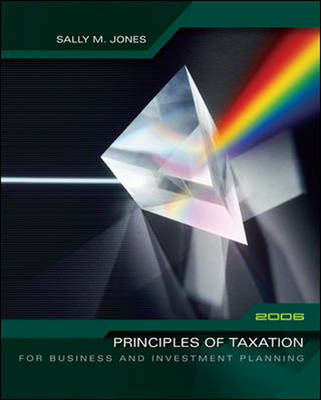 Book cover for Principles of Taxation for Business and Investment Planning