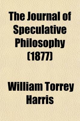 Book cover for The Journal of Speculative Philosophy (Volume 11)