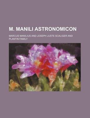 Book cover for M. Manili Astronomicon