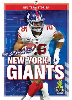 Book cover for The Story of the New York Giants