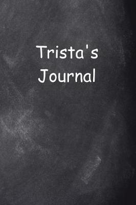 Cover of Trista Personalized Name Journal Custom Name Gift Idea Trista