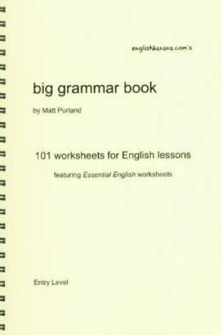 Cover of English Banana.com's Big Grammar Book