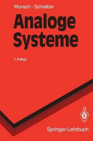 Cover of Analoge Systeme