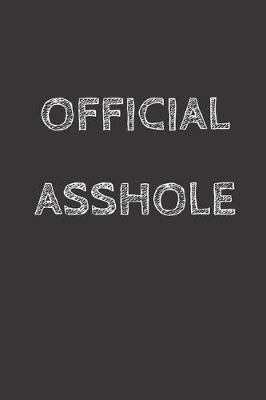 Book cover for Official Asshole