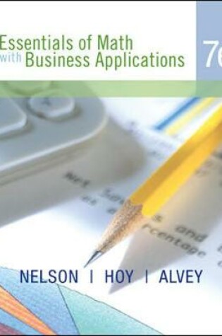 Cover of Essentials of Math with Business Applications, Student Edition