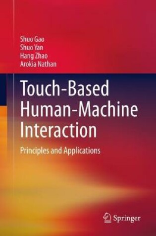 Cover of Touch-Based Human-Machine Interaction