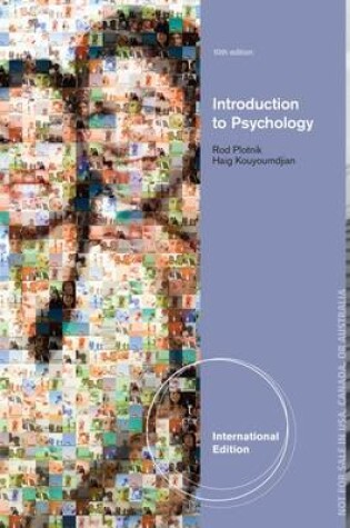 Cover of Introduction to Psychology, International Edition