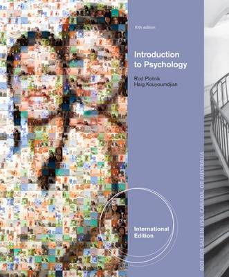 Cover of Introduction to Psychology, International Edition