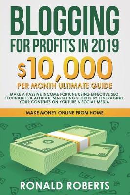 Book cover for Blogging for Profits in 2019