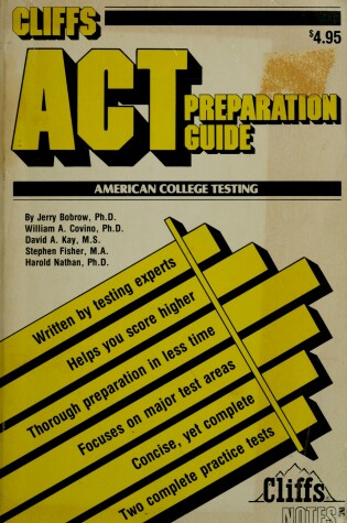 Cover of American College Testing Preparation Guide