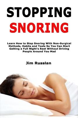 Book cover for Stopping Snoring