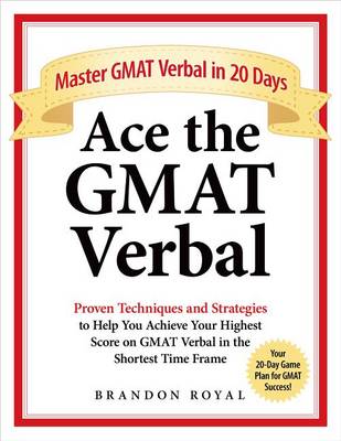 Book cover for Ace the GMAT Verbal