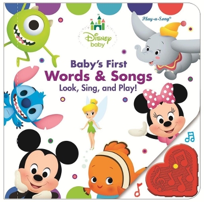 Book cover for Disney Baby: Baby's First Musical Treasury Look, Sing, and Play! Sound Book